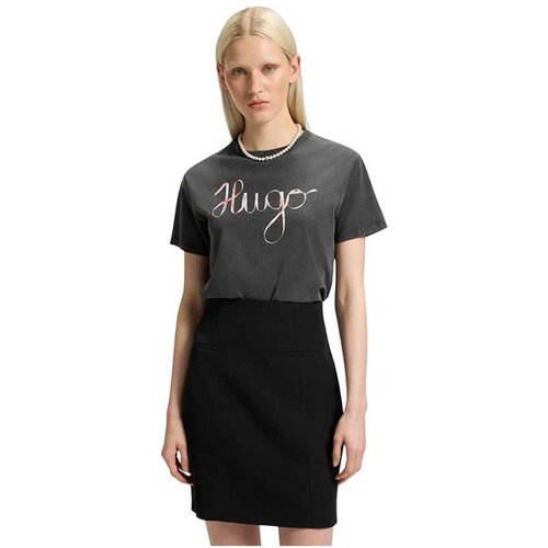 Hugo Ženska logo majica Slike