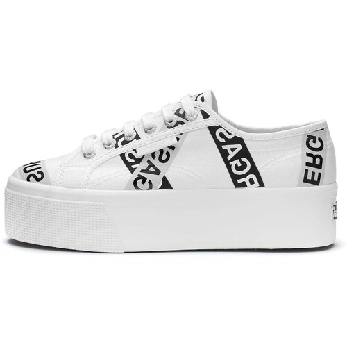 Superga Modne superge 2790 Lettering Tape Jellysole Bela Slike