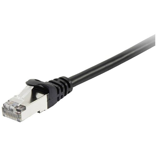 Equip 605592 RJ45 omrežni kabel\, Patch kabel CAT 6 S/FTP 3.00 m črna pozlačeni konektorji 1 kos, (20421389) Cene