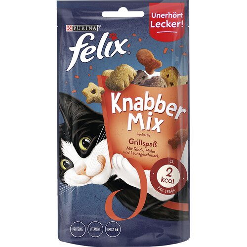 3 + 1 gratis! Felix prigrizki za mačke - KnabberMix: Grillspa&szlig; (4 x 60 g) Cijene