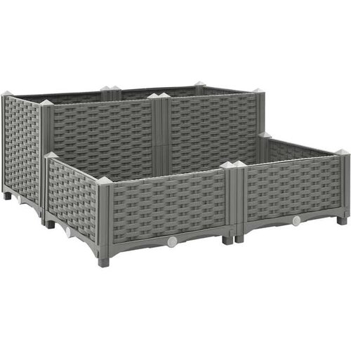  Visoka greda 80x80x38 cm polipropilen Cene