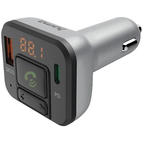 Hama 14169 Bluetooth FM oddajnik srebrno-črn, (5000261851) Cene