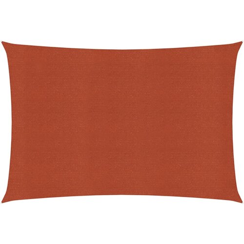 vidaXL Senčno jadro 160 g/m² terakota 2,5x4 m HDPE Cene