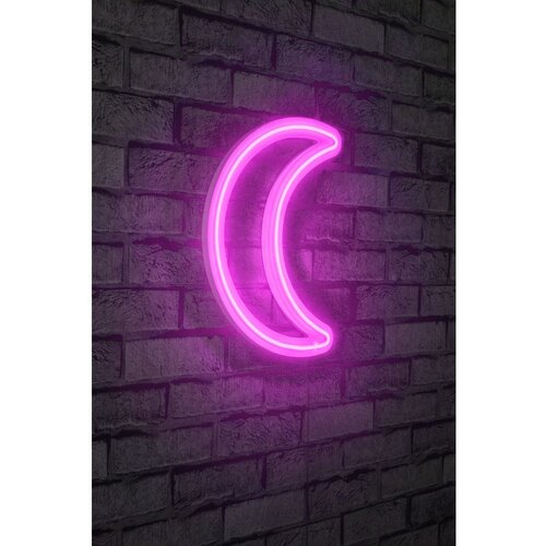 Wallity Dekorativna LED rasveta Crescent, 26x37x2cm, Roze Cene