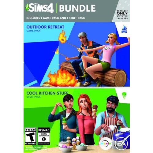 Origin the sims 4 bundle pack: outdoor retreat and cool kitchen stuff pack (dlc) key global Slike