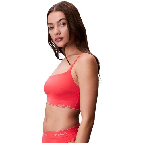Calvin Klein Jeans Kopalke ločene SQUARE NECK BRALETTE LV00Q61130 Oranžna Slike
