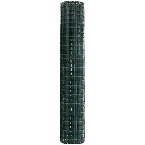 Euro ograda Zelena 1,6 x 10 m Željezo prekriveno PVC-om Slike