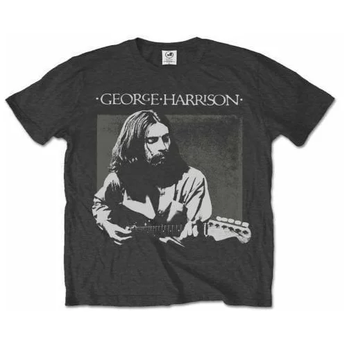George Harrison Majica Live Portrait Black L