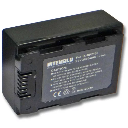 Intensilo Baterija IA-BP210E za Samsung HMX-S10 / HMX-H200 / SMX-F40, 2000 mAh