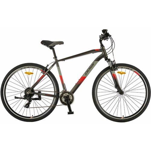 Polar bicikl forester comp grey-red size xxl B282A24221-XXL Slike
