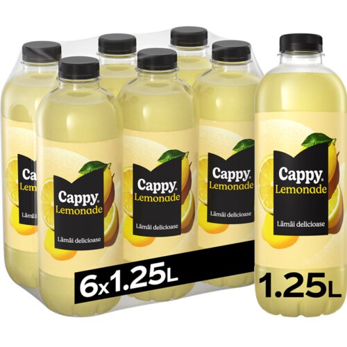 Cappy Lemonade Happy Lemon 1,25l 6/boca Slike