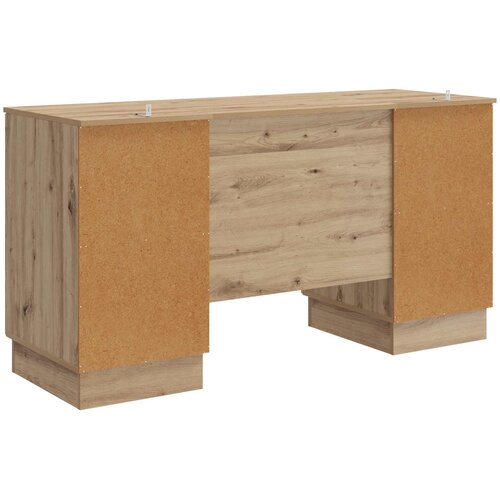  Stol Hrast artisan 142,5 x 50 x 75 cm Konstruirano drvo Slike