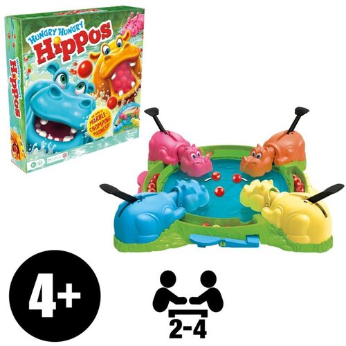 Hasbro Hungry Hungry Hippos - Lačne povodni konji družabna igra - Slike