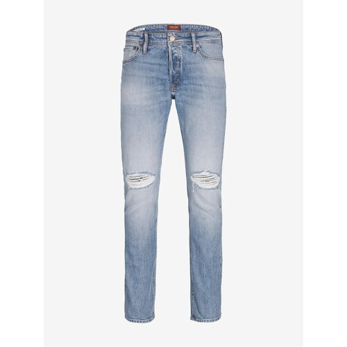 Jack & Jones Light blue men straight fit jeans Tim - Men Slike