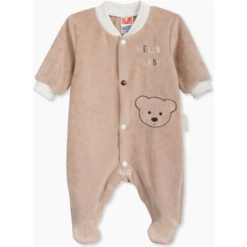 Clar kombinezon s rukavima DR DH 07120 U bež 56 Slike