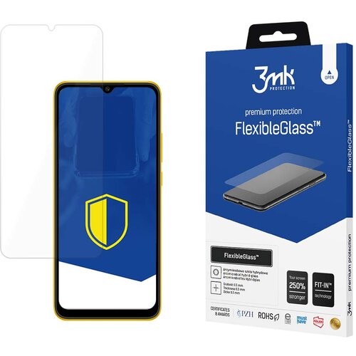3mk FLEXIBLEGLASS KALJENO STEKLO ZA XIAOMI POCO C40 ZA&amp;Scaron;ČITA ZA EKRAN, (21978271) Slike