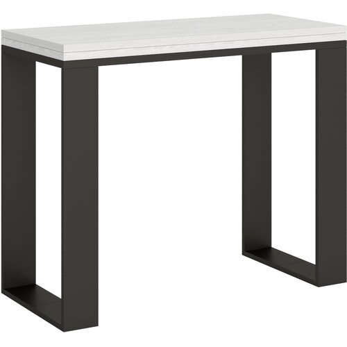 Ityhome 90 x 80 konzolna miza bela, (20847616) Cene