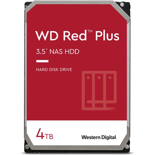 Western Digital SATA III 128MB WD40EFZX Red Plus hard disk Cene