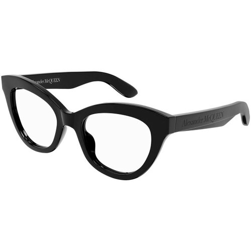 Alexander Mcqueen AM0395O 001 ONE SIZE (52) Črna/Kristalna Cene