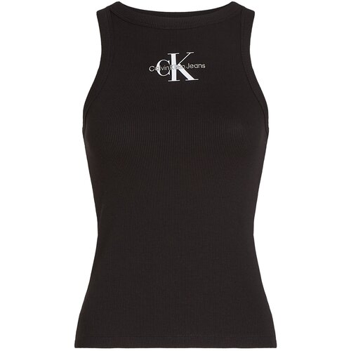 Calvin Klein Jeans Top črna / bela Slike