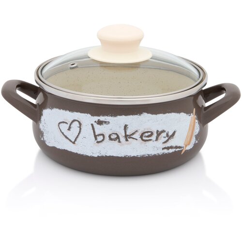 Metalac šerpa plitka 16 cm sa stak.pok. Bakery Cene