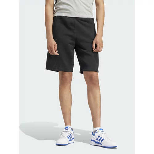 Adidas Športne kratke hlače adicolor Trefoil IR6849 Črna Regular Fit