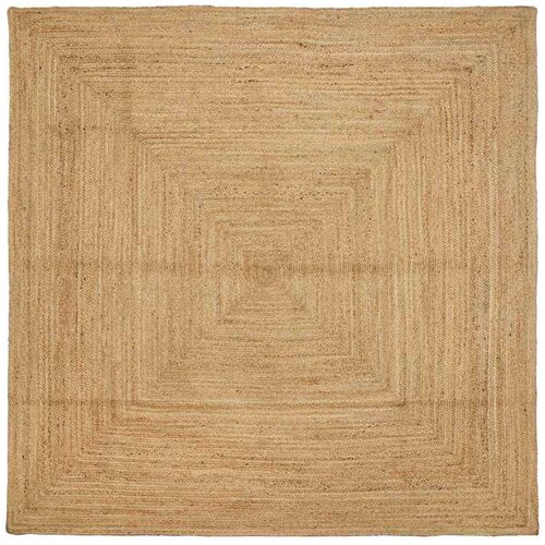  Tepih Bež 300 x 300 cm Juta Slike