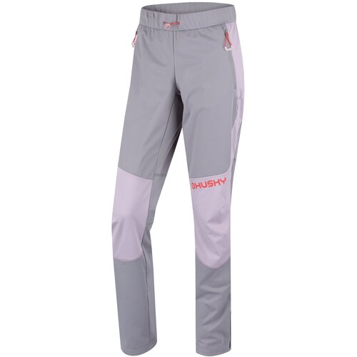 Husky Women&amp;#039;s softshell trousers Kala L purple/grey Slike
