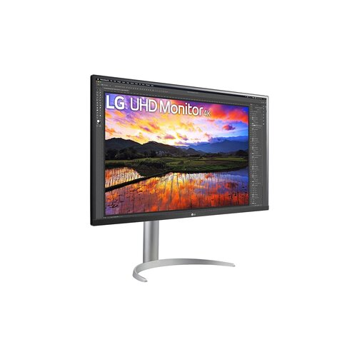 LG 32UP55NP-W LED Monitor 32&amp;quot;,VA, UHD, 60hz, 4ms, HDMI, USB-C(90w), DP, siv Slike