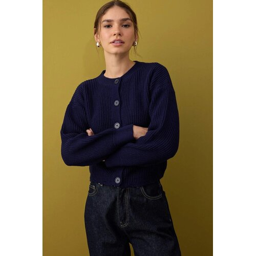 TRENDYOLMILLA Ženska jakna TWOAW26HI00123, Tamnoplava Cene