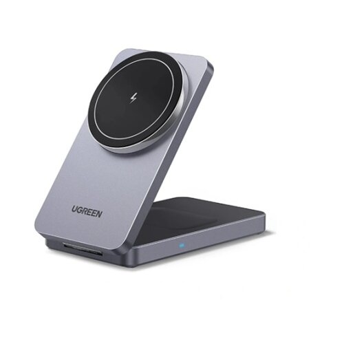 Ugreen W528 Magnetic Charger 2-in-1 bežični punjač siva Cijene