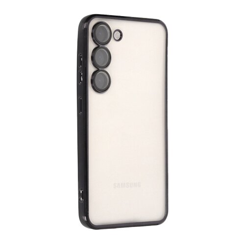  futrola sa niklovanim obodom za samsung A057 galaxy A05S crna Slike