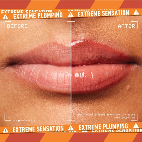 NYX Professional Makeup Duck Plump sijaj za ustnice z učinkom povečanja odtenek 04 Apri Caught 6,8 ml Slike
