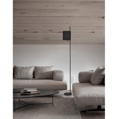 Nova Luce Crna metalna stojeća svjetiljka (visina 176 cm) Yama &amp;ndash; Slike
