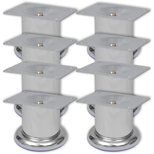 VidaXL Okrugle noge za kauč 8 kom kromirane 60 mm Slike