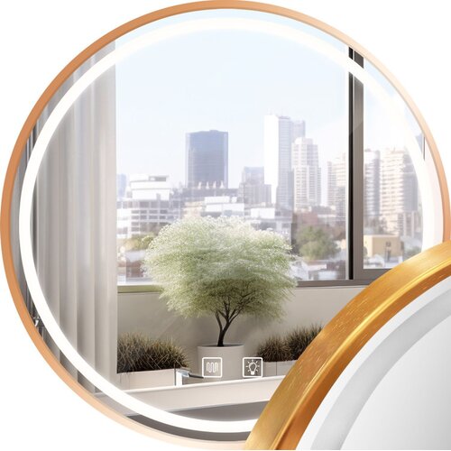 Tutumi Ogledalo LED 70cm MMJ BRUSH ROSE GOLD Cene