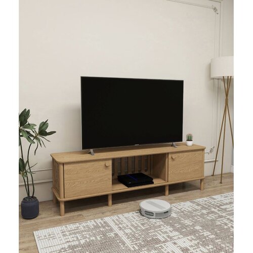 Hanah home TV ormarić, 160x47x38cm, bež Slike