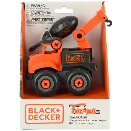 Black & Decker Razdvojivo vučno vozilo TT026S-BD, 3+, Narandžasti + Odvijač, Crni Cijene
