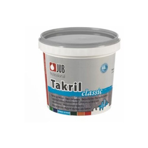 Jub boja za beton takril (cementno sivo, mat) Slike