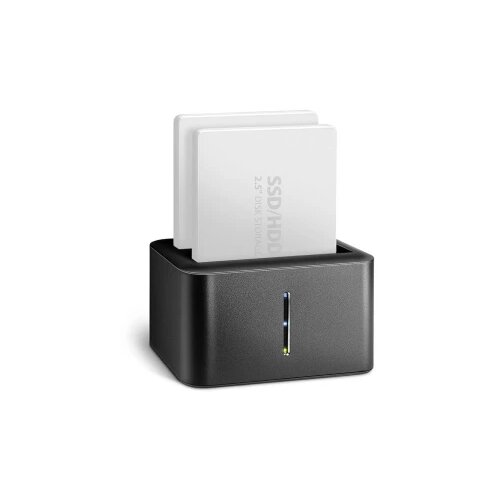Axagon ADSA-D25 SATA 2.5 CLONE DUAL SSD Dock Station - USB 3.2 Gen ADSA-D25 priključna stanica tvrdog diska Slike