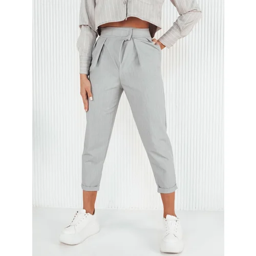 DStreet BAFROT Women's Trousers Grey