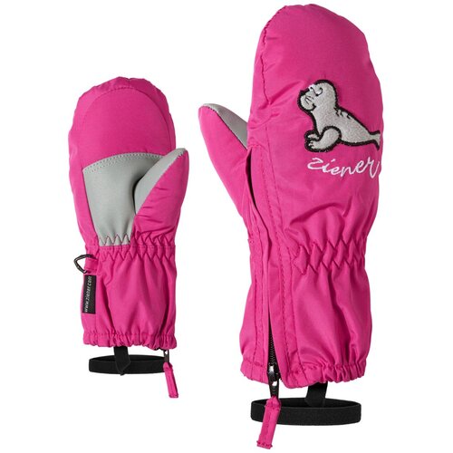 Ziener ski rokavice 1 prst 801952 LE ZOO MINIS D roza 104 Cene