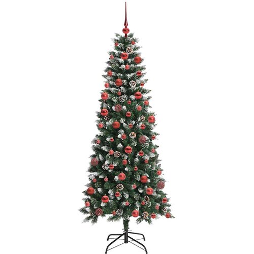 VidaXL Umjetno božićno drvce s stalakom Zelena 76 x 76 x 150 cm Slike
