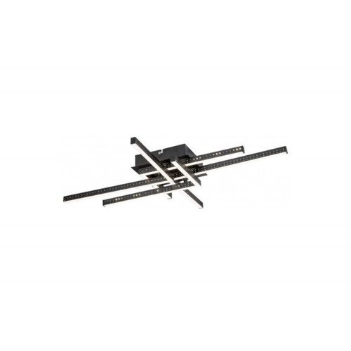 Rabalux plafonjera casimir led 35W mat crno (5268) Slike