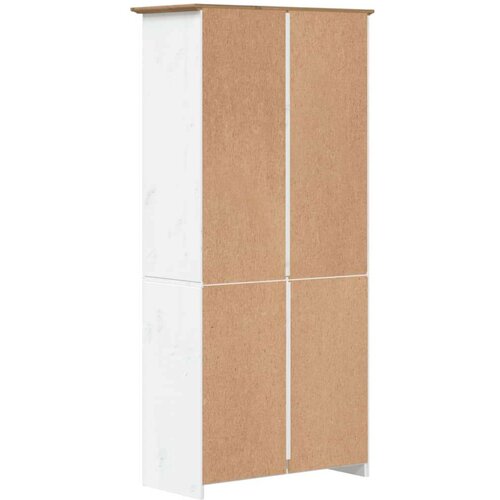vidaXL Regal za knjige BODO smeđi 80 x 38 x 180 cm od masivne borovine Cene