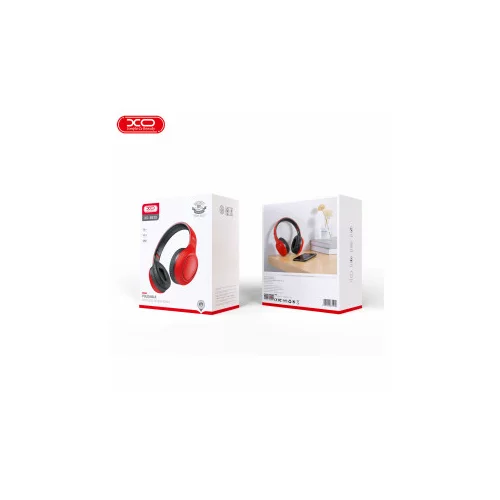 XO Bluetooth slušalke BE35 rdečo-črne