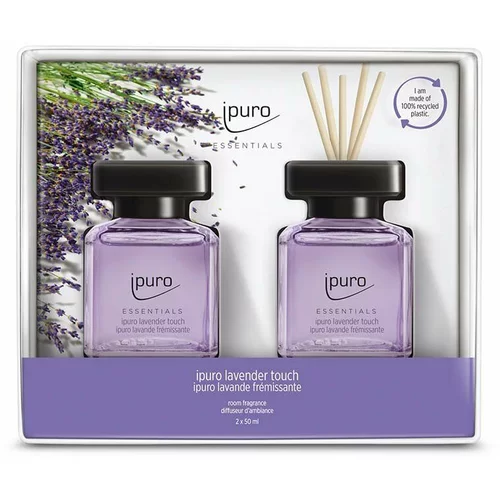 IPURO Set mirisnih difuzora Lavender Touch 2 x 50 ml