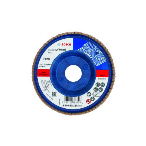 Bosch lamelni brusni diskovi X431 Standard for Metal, ravna verzija 2608601273 Cene