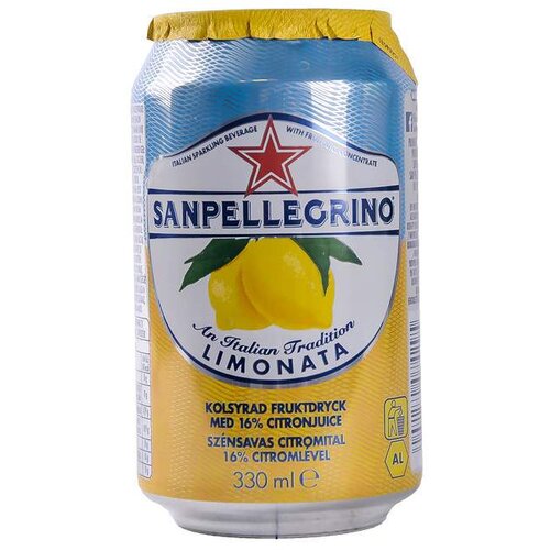 Sanpellegrino Gazirani napitak Limun, 0,33l Slike