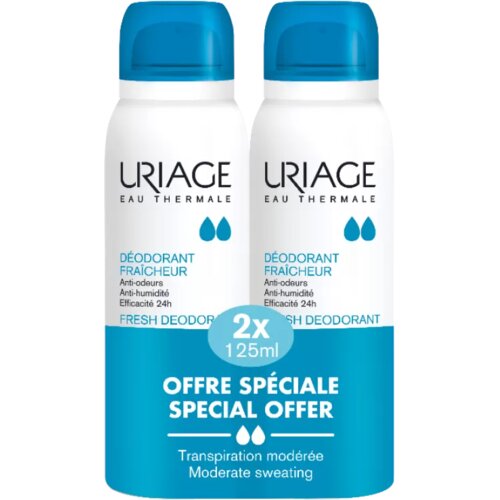 Uriage Dezedorans Fresh, 2x125 ml Cene